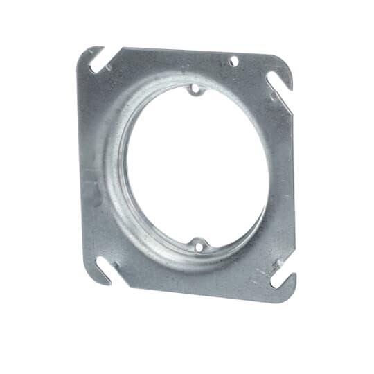 52C3-1/2-25 - 4" Square 1/2D Ring Square-Round Plaster Ring