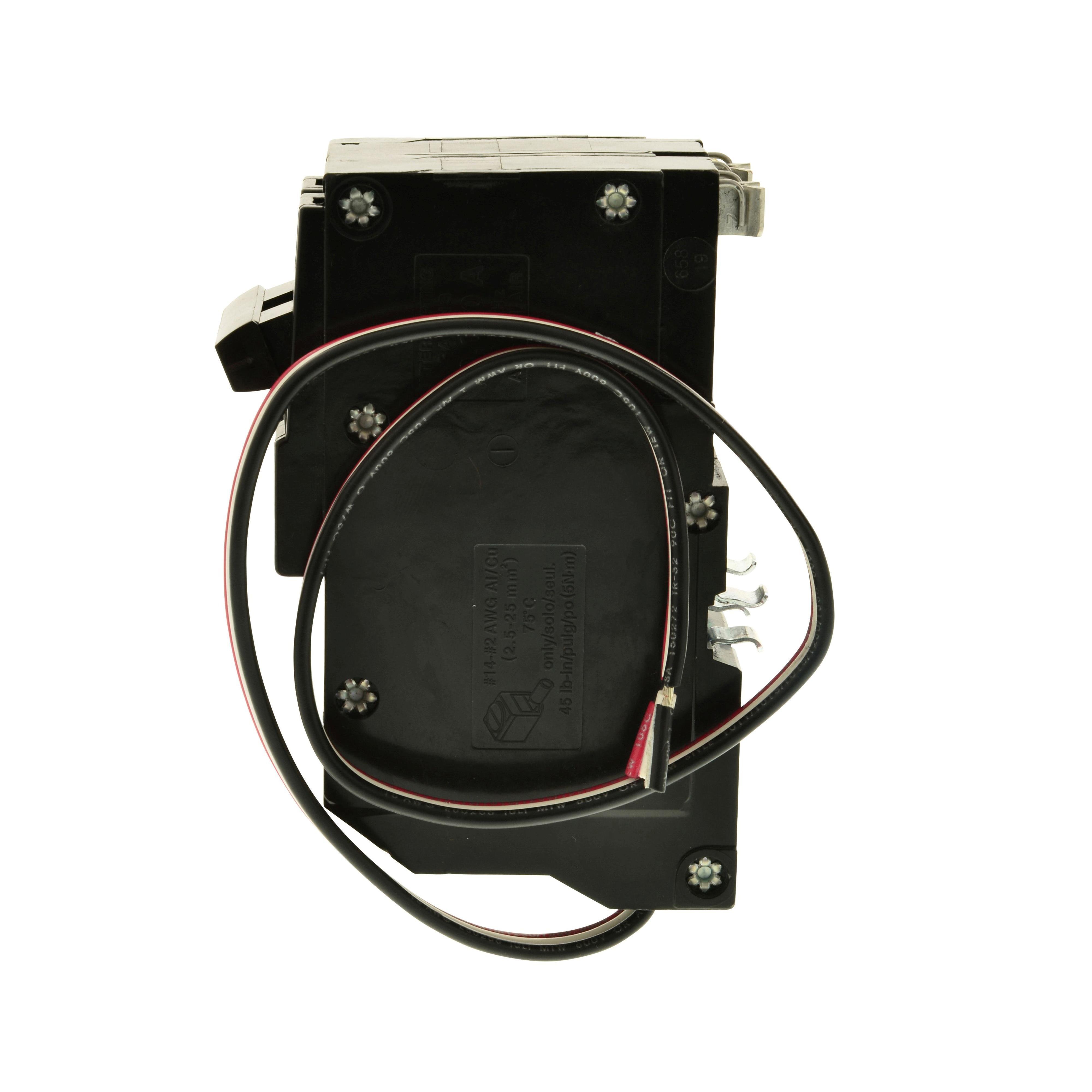 Picture of QO250PL - Mini circuit breaker, QO, 50A, 2 pole, 120/240VAC, 10kA, plug in, Powerlink