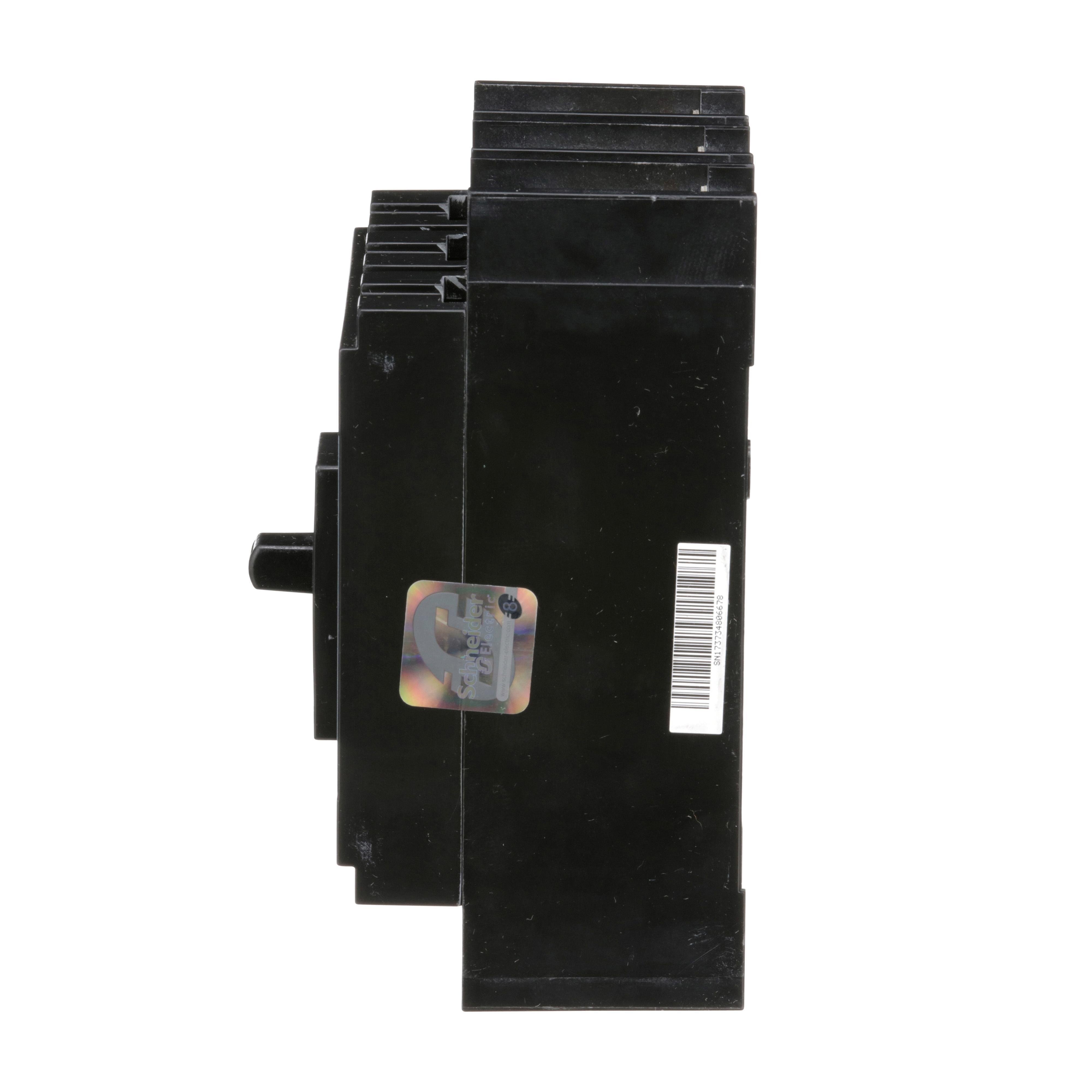 Picture of QBL32100 - Circuit breaker, PowerPacT Q, 100A, 3 pole, 240VAC, 10kA, lugs, thermal magnetic, 80%