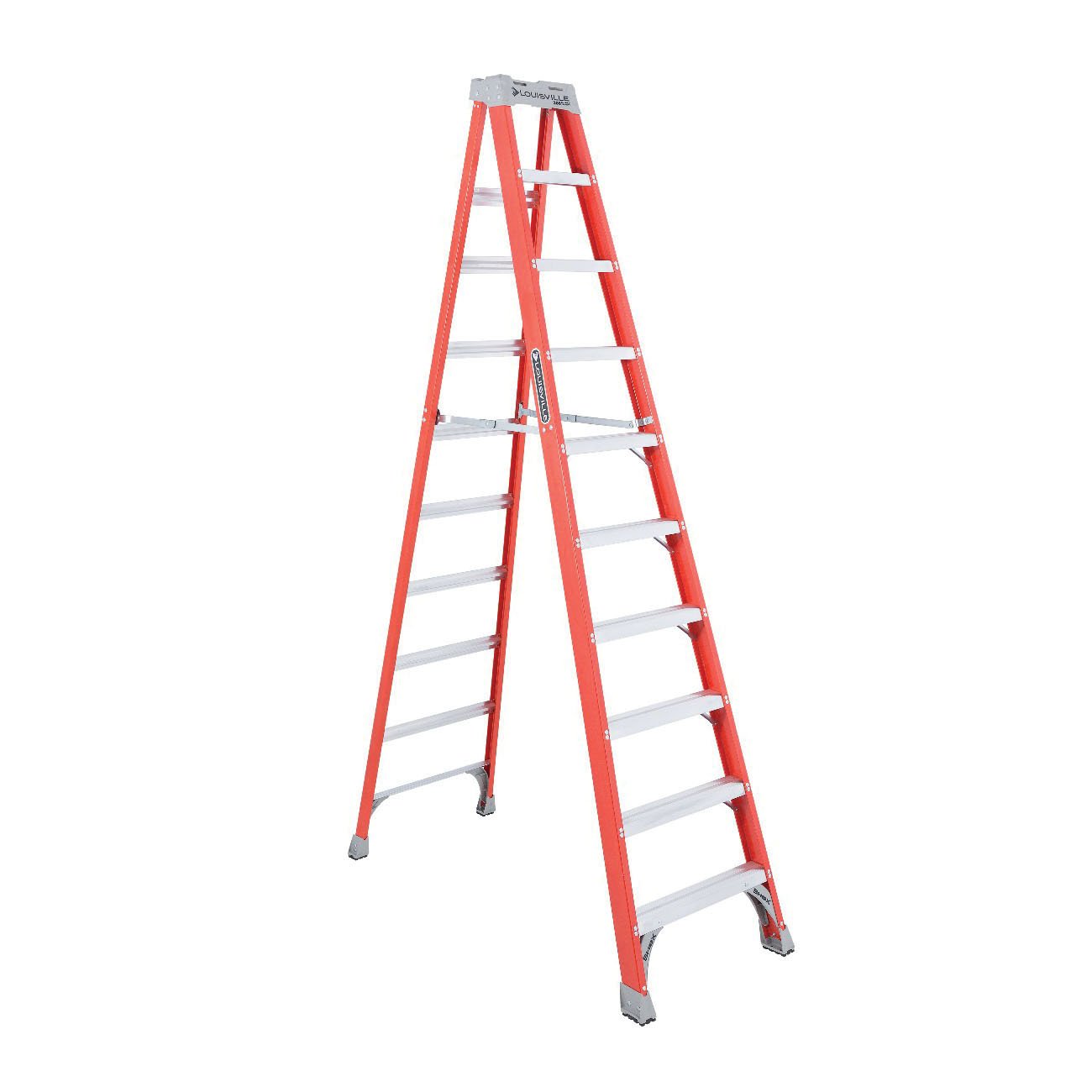 Picture of FS1512 - Louisville Ladder 12-Foot Fiberglass Step Ladder, Type IA, 300-pound Load Capacity, FS1512