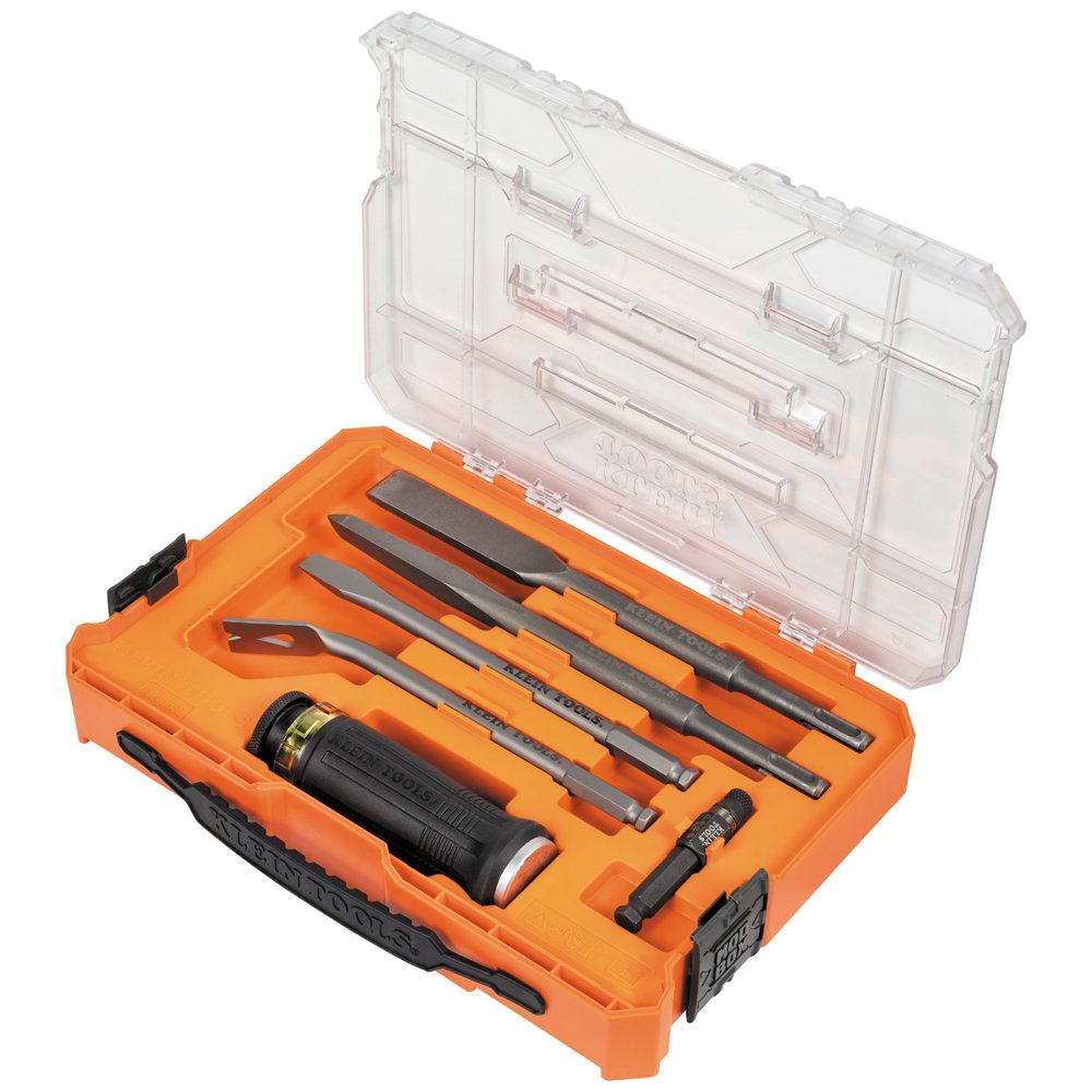 32755SD - SDS Chisel Bit Set with Handle 6-Piece