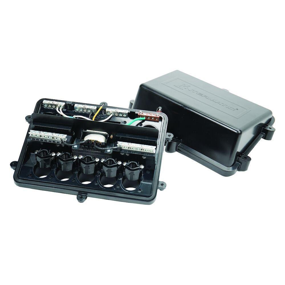 PJBX52100 - 5 Light Connection Pool and Spa Junction Box with 100 W Transformer