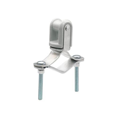 MWH-1 - Porcelain Clamp-on Adjustable Mast Wire Holder