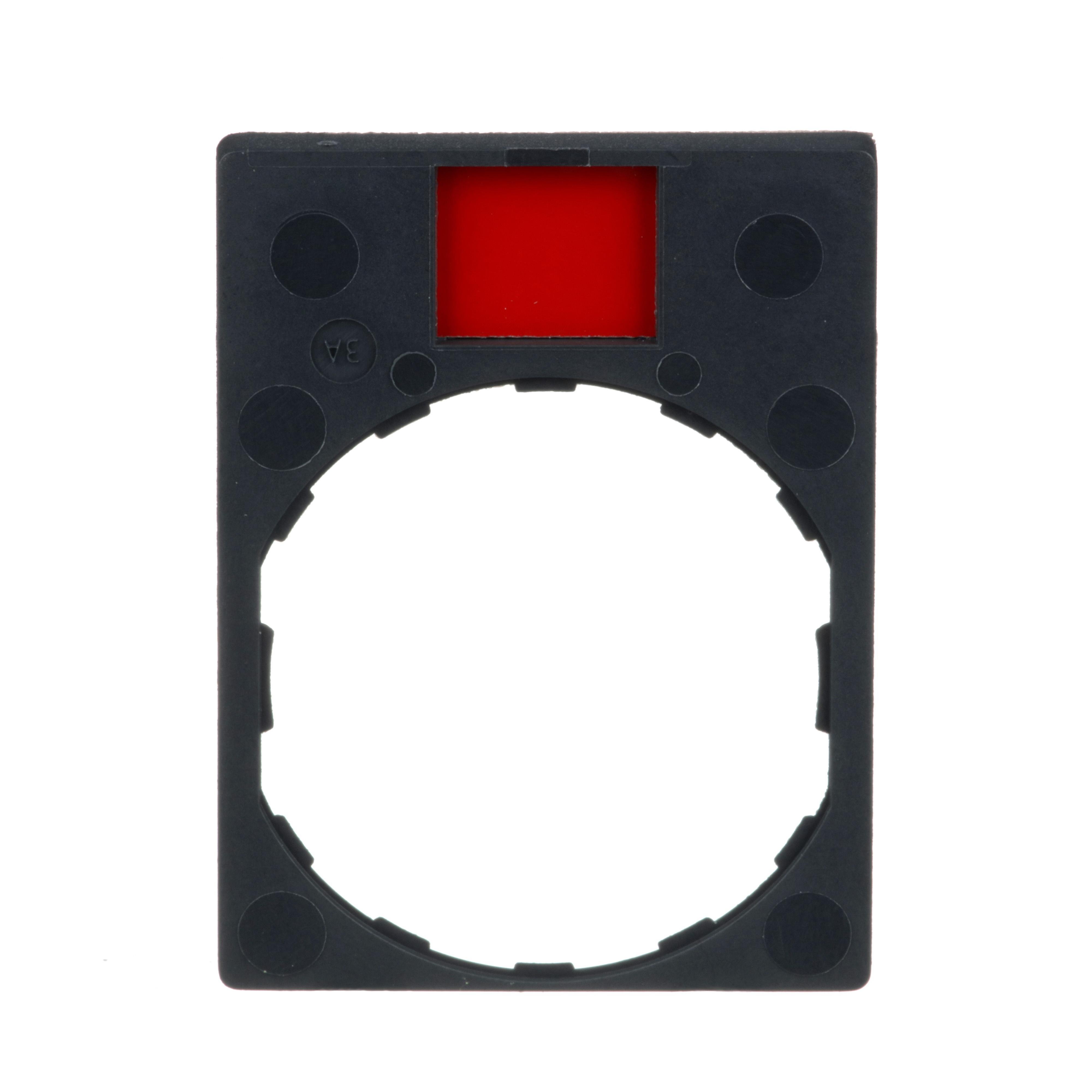 Picture of ZBY2303 - Harmony, 22mm Push Button, legend holder 30 x 40 mm, with legend 8 x 27 mm, marked START