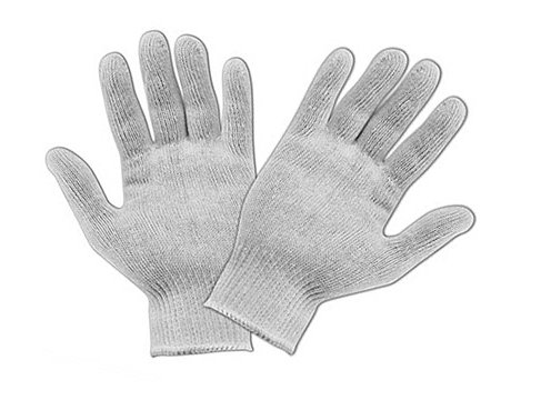 COTGLV - Cementex COTGLV10 Cotton Glove Liner for Rubber Gloves, 10"