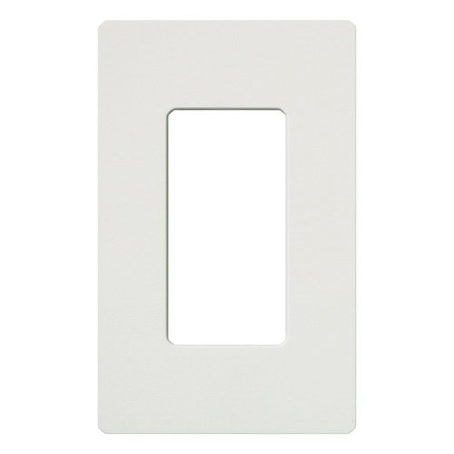 SC-1-SW - SATIN COLOR 1-GANG WALLPLATE SNOW