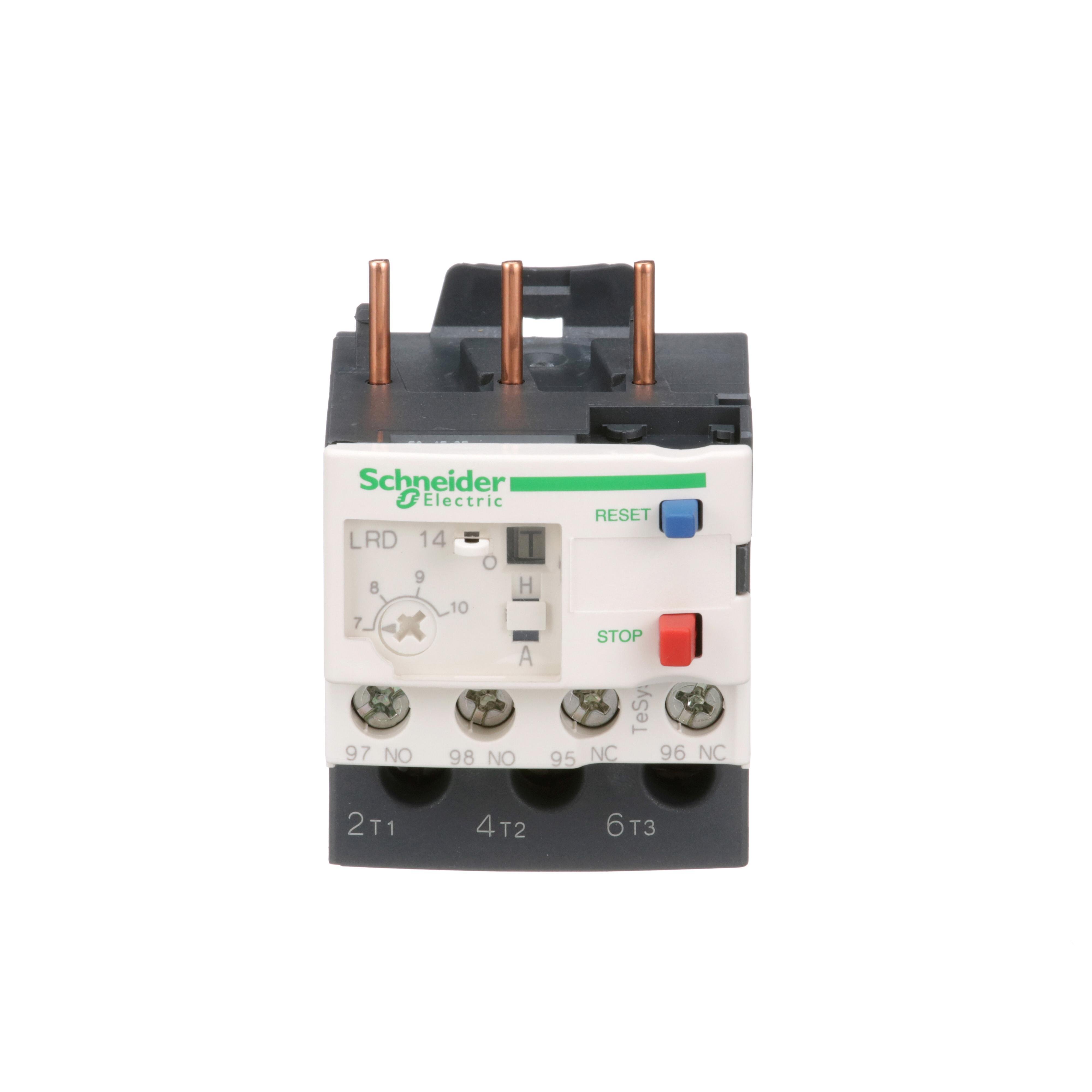 LRD14 - TeSys Deca, thermal overload relay, 7 to 10 A, class 10A