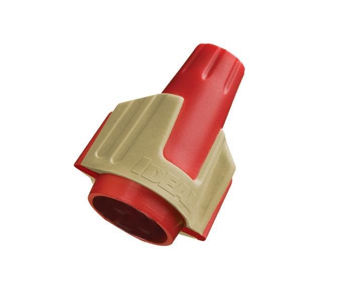 30-644J - Twister® PRO Wire Connector, Model 344® Red/Tan, Jar of 500
