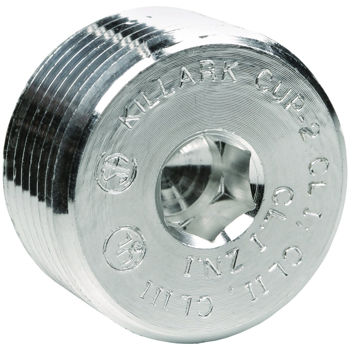 CUP-2 - 3/4" Aluminum, Threaded Insert Plug
