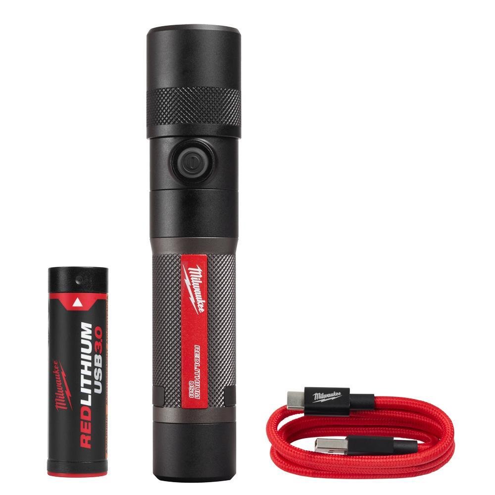2161-21 - REDLITHIUM™ USB 1100L Twist Focus Flashlight