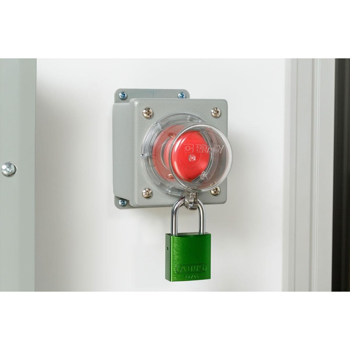 Picture of 139795 - Clear Push Button Lockout, Medium Base + Medium Cover, Button 22 mm