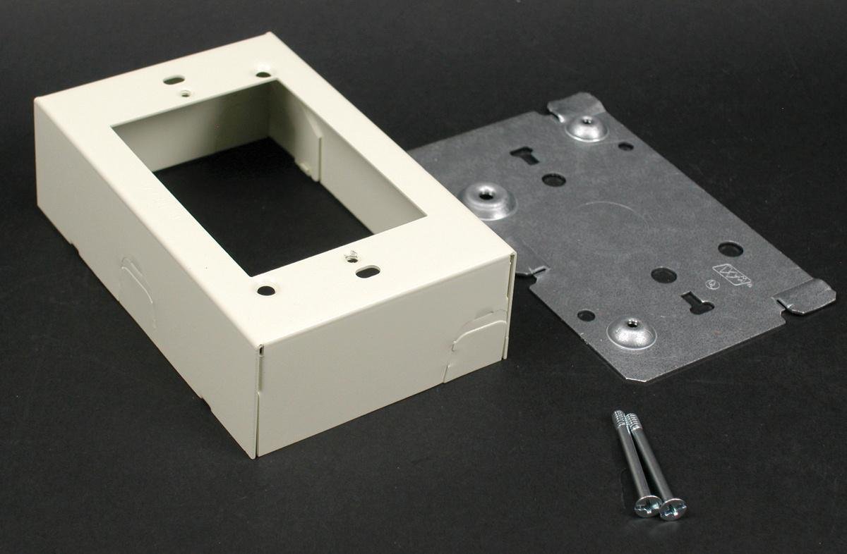 V5741 - Wiremold 500/700 Series Switch and Receptacle Box Fitting, Ivory