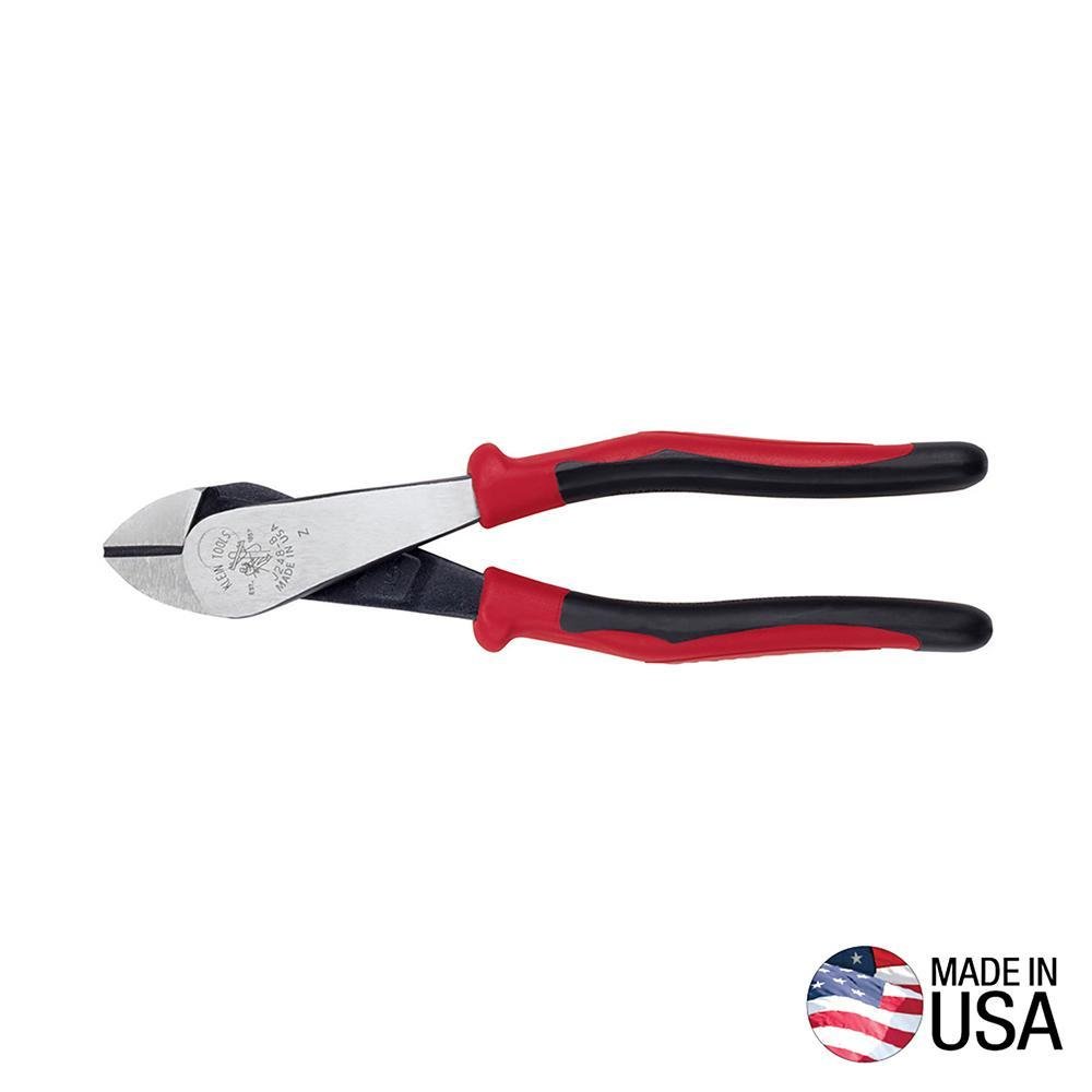 J248-8 - Diagonal Cutting Pliers, Journeyman, Angled Head, 8-Inch