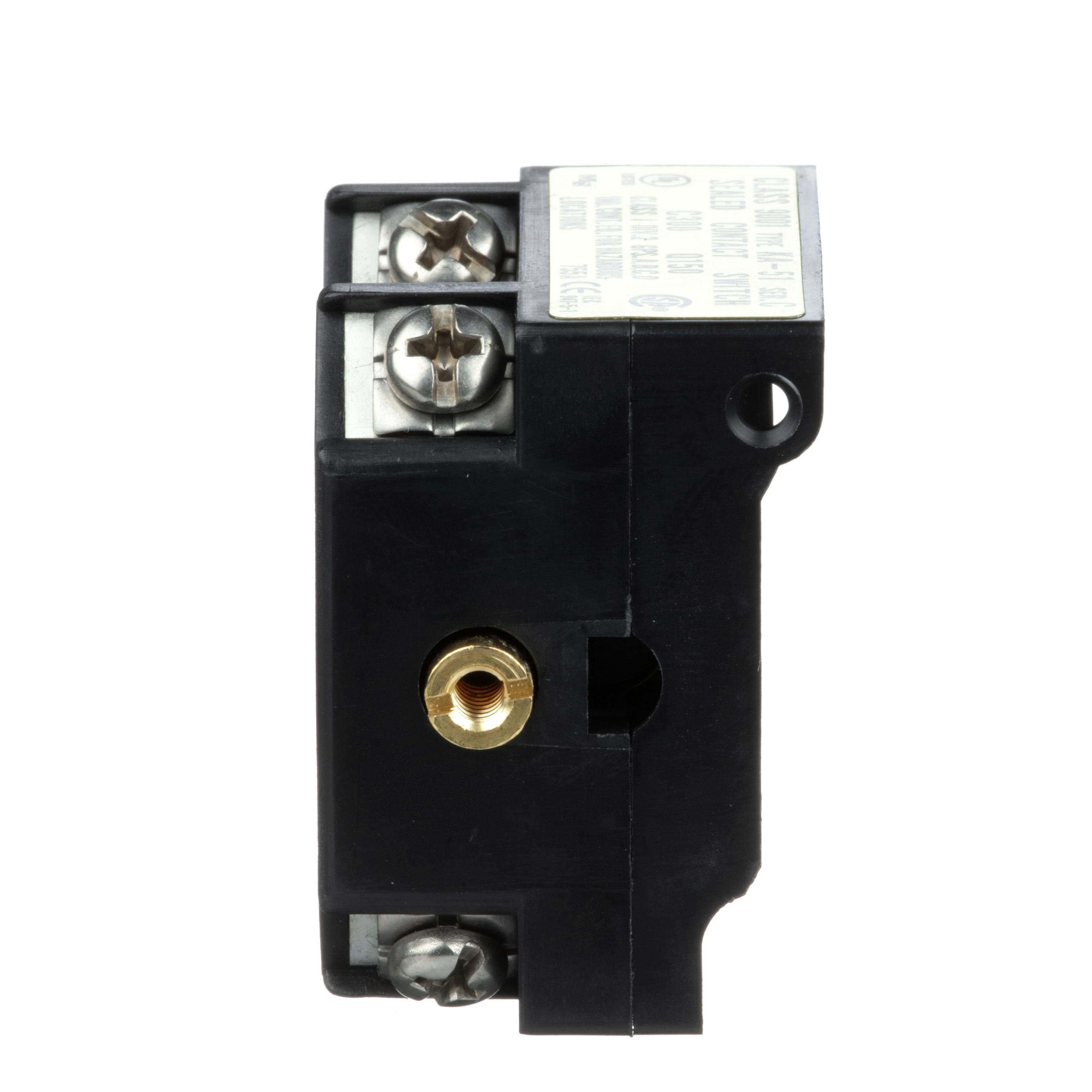 Picture of 9001KA51 - 30mm Push Button, Types K, SK or KX, power reed contact block, 1 NO and 1 NC