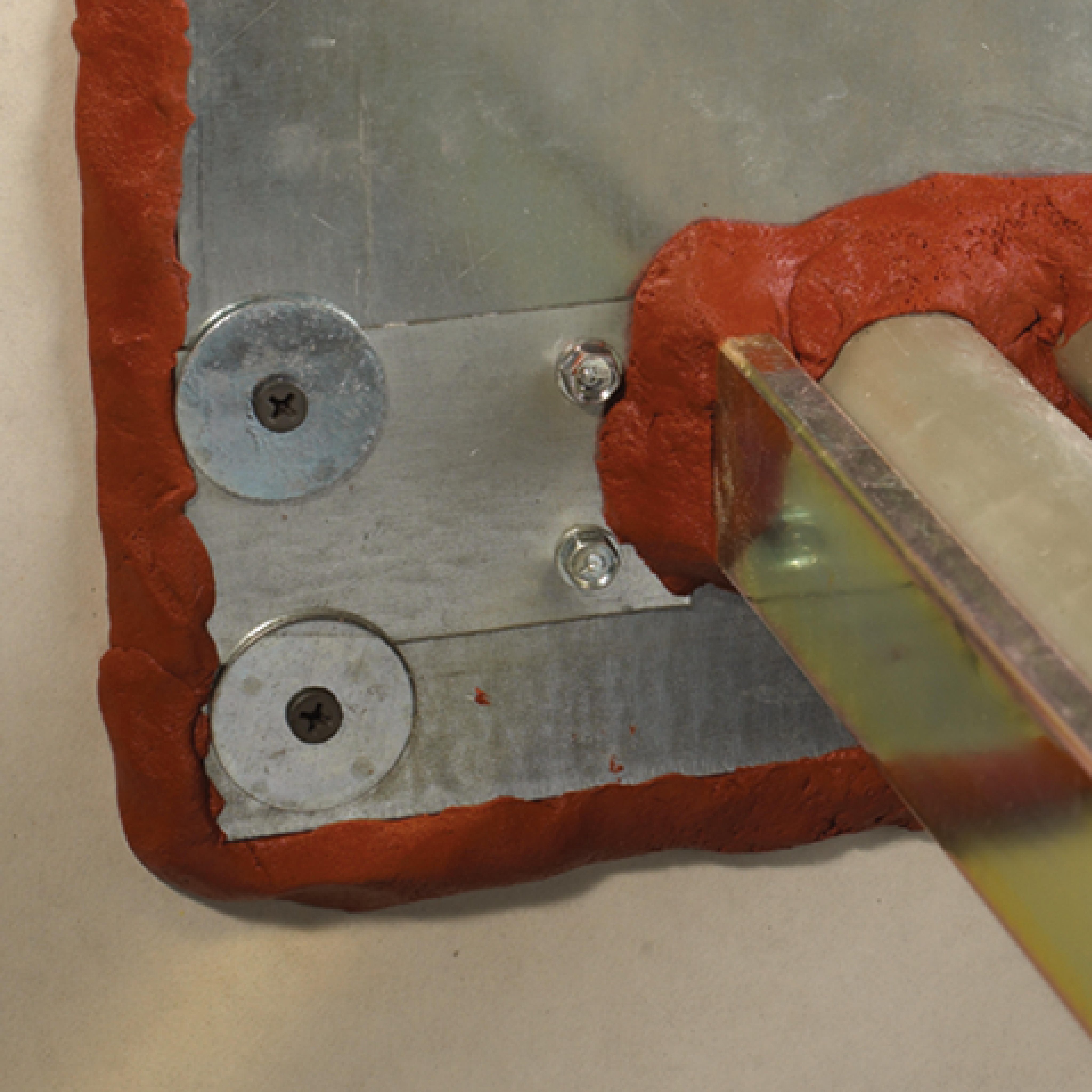 Picture of MPP+7"x7" - 3M Fire Barrier Moldable Putty Pads MPP+, 7 in x 7 in, 20/case