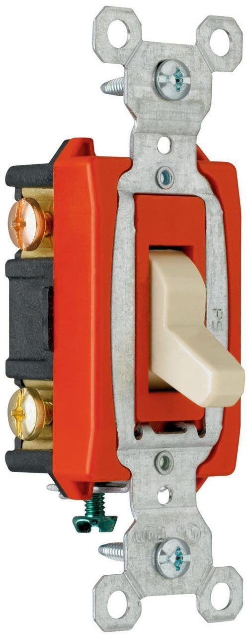 Picture of CS20AC3-GRY - Commerical 20A Specification Grade Toggle Switch, Gray