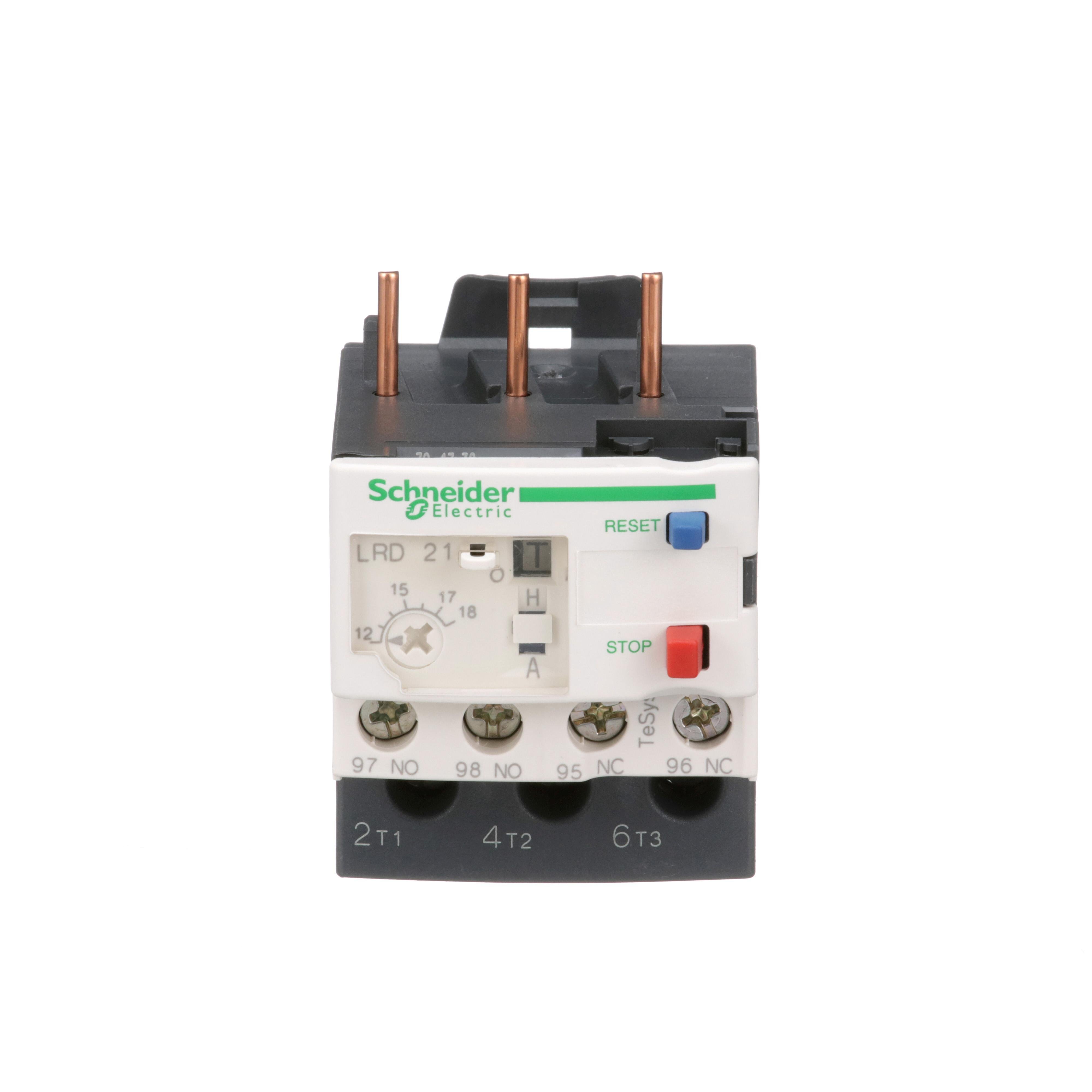 LRD21 - TeSys Deca, thermal overload relay, 12 to 18 A, class 10A