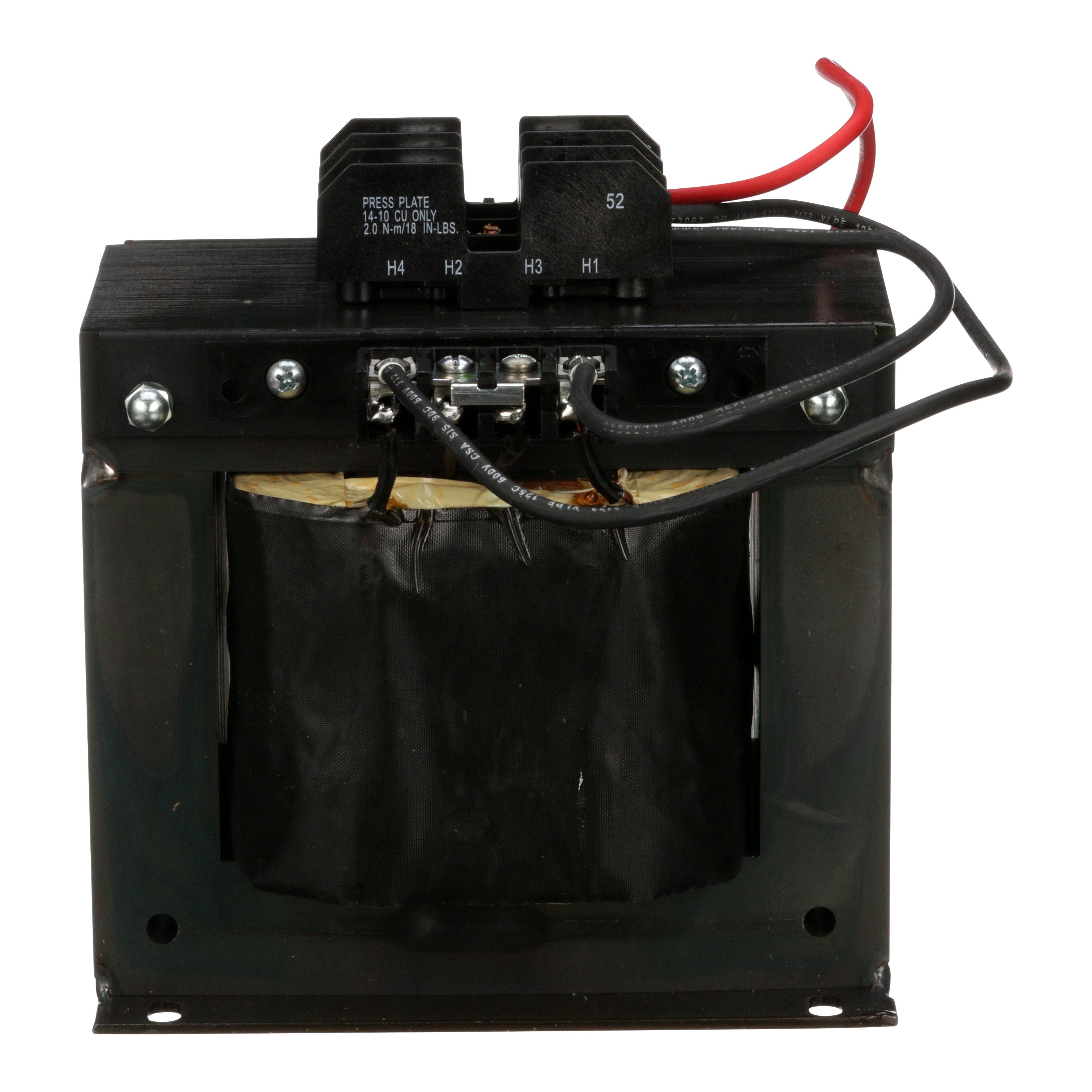 Picture of 9070TF2000D1 - Industrial control transformer, Type TF, 1 phase, 2000VA, 240x480V primary, 120V secondary, 50/60Hz