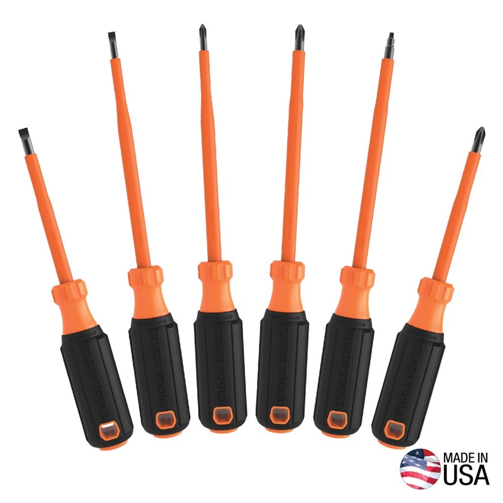 85076INS - Screwdriver Set, 1000V Insulated, 6-Piece