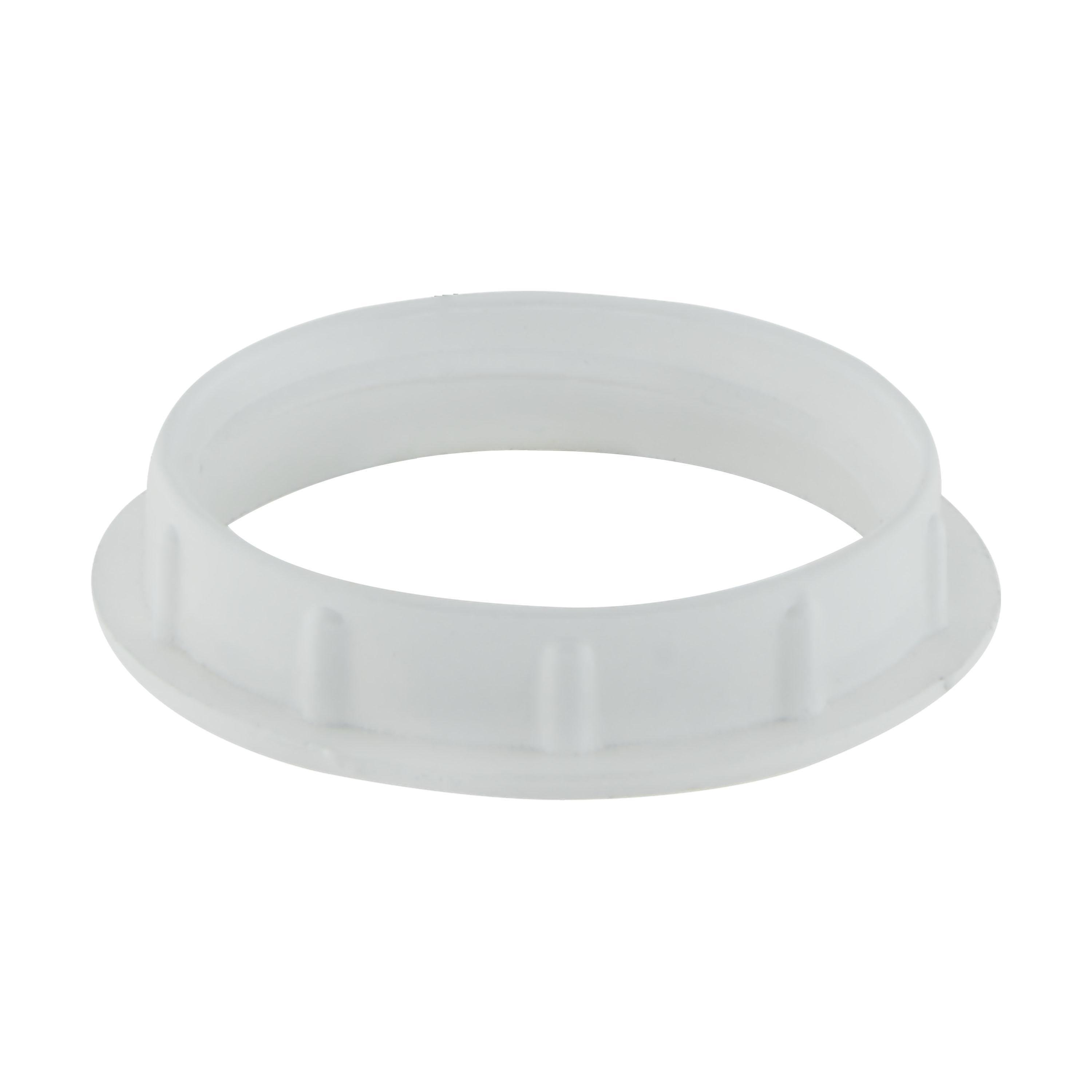Picture of 80-1074 - White Die Cast Ring for Threaded Socket, 1-1/2" Inner Diameter, 2" Outer Diameter