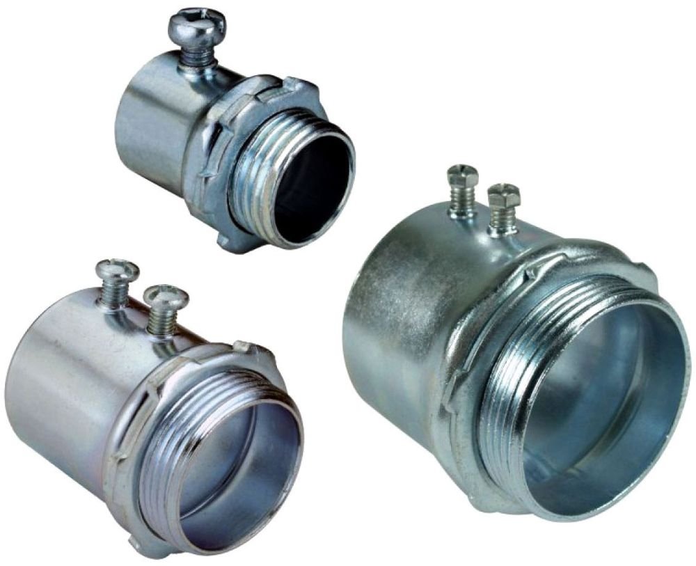 OF7704 - 1-1/4" Steel EMT Set-Screw Connector