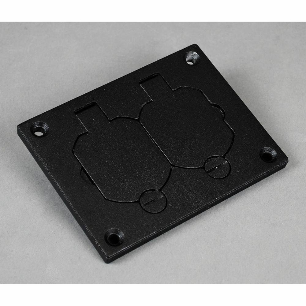 Picture of 828R-TCAL - Omnibox® Rectangular Aluminum Duplex Cover Plate