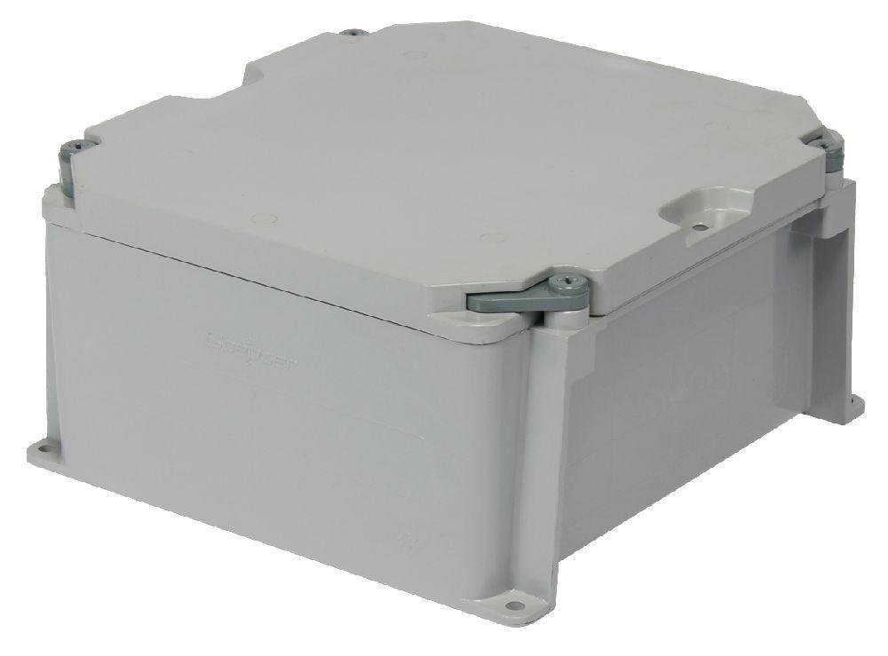 277006 - JBX884 8"x8"x4" PVC JUNCTION BOX GREY SCEPTER JBOX