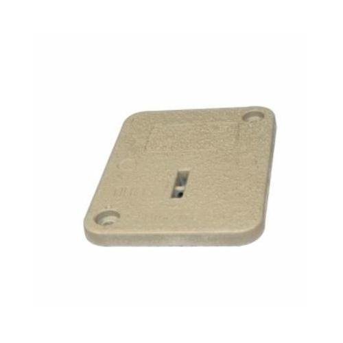 PG1118CA0012 - Cover, polymer concrete, Tier 8, 11"x18"x 2", 1 piece, 2 Bolts,