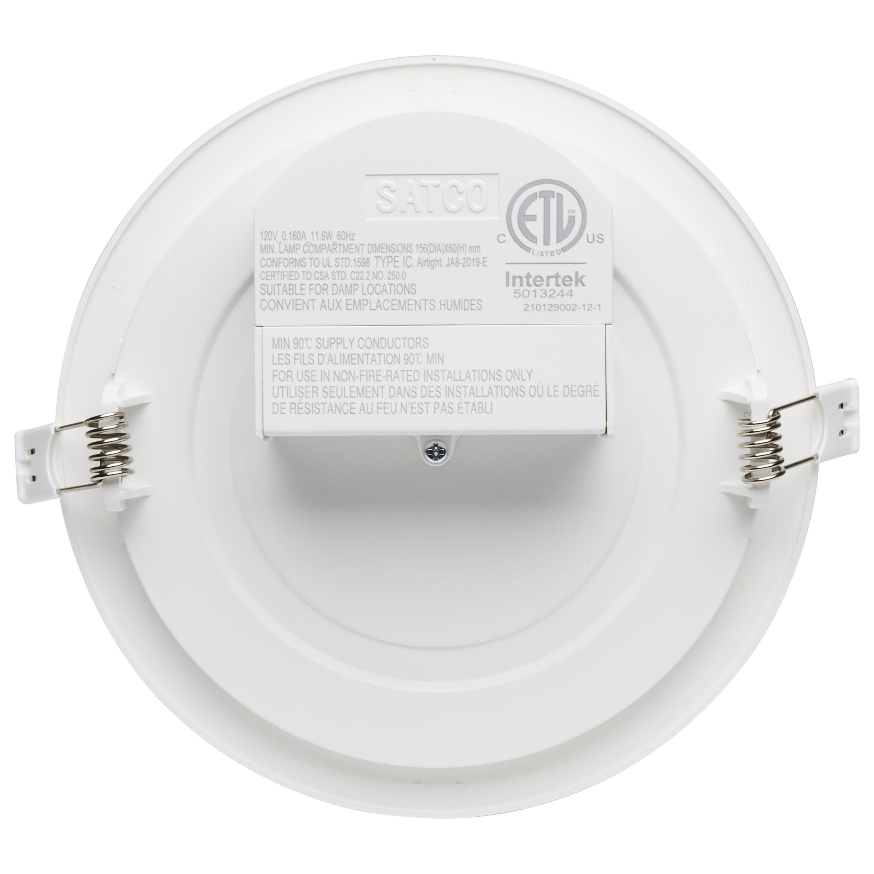 Picture of S39061 - 11.6 watt LED Direct Wire Downlight - Edge-lit - 5-6 inch - 2700K - 120 volt - Dimmable