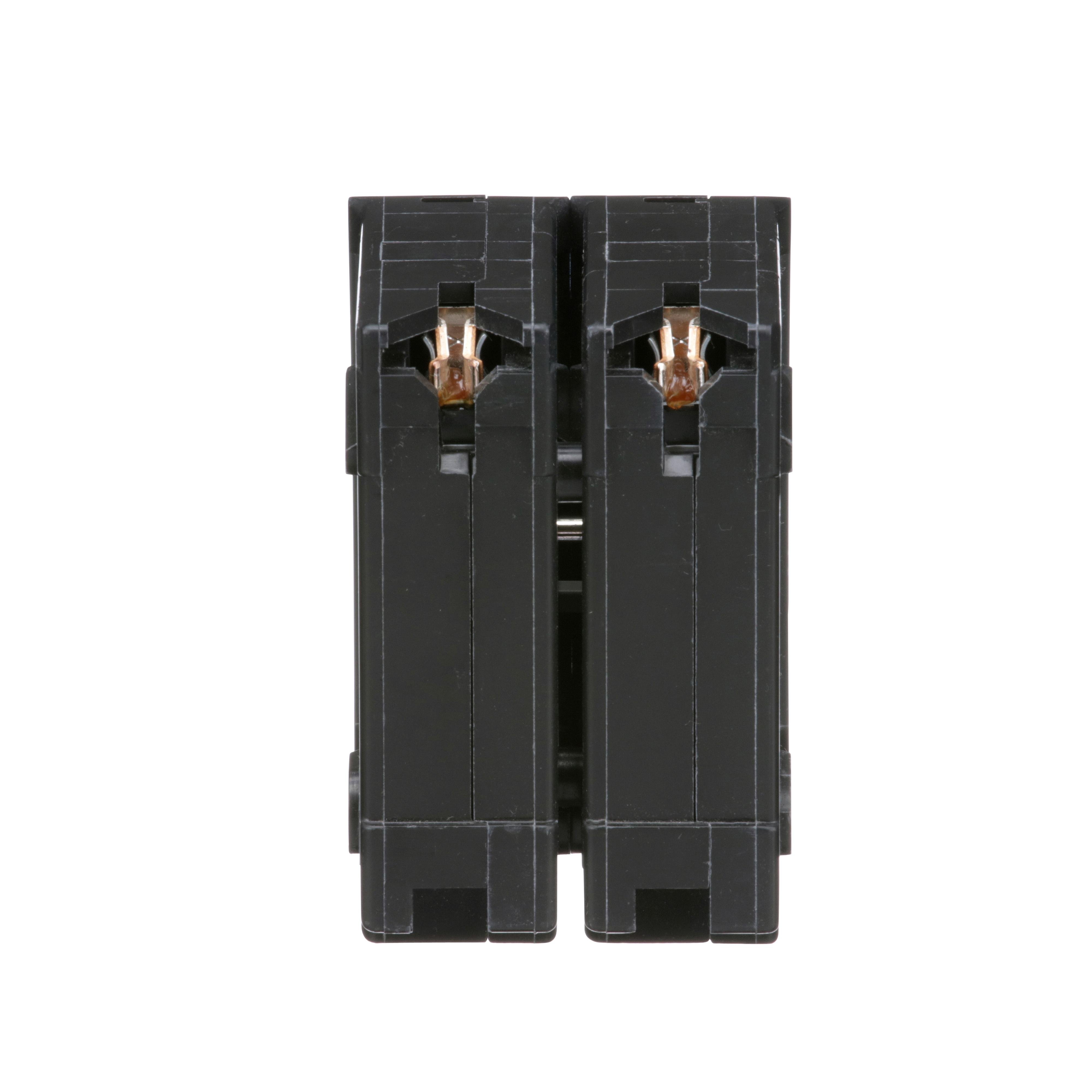 Picture of HOM225 - Mini circuit breaker, Homeline, 25A, 2 pole, 120/240VAC, 10kA AIR, standard type, plug in, UL