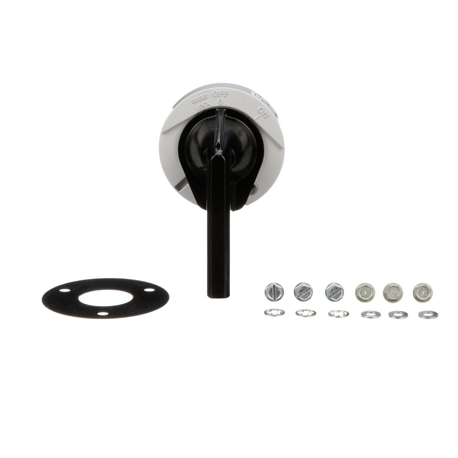 9421LH3 - Circuit breaker accessory, PowerPacT B/H/J, handle assembly, rotary, 3 inch, 125A to 250A, NEMA 1/3R/12