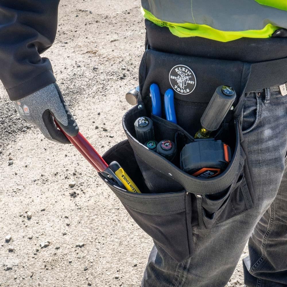 Picture of 5709M - Electrician's Padded Tool Belt/Pouch Combo, 11-Pocket, 4-Piece, M