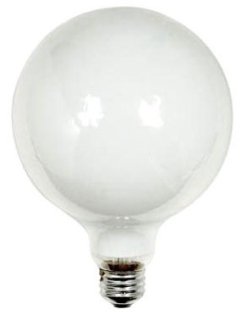 G 60G40/W-CPK-120, G40 Medium Base Incandescent Lamp 60W 120V