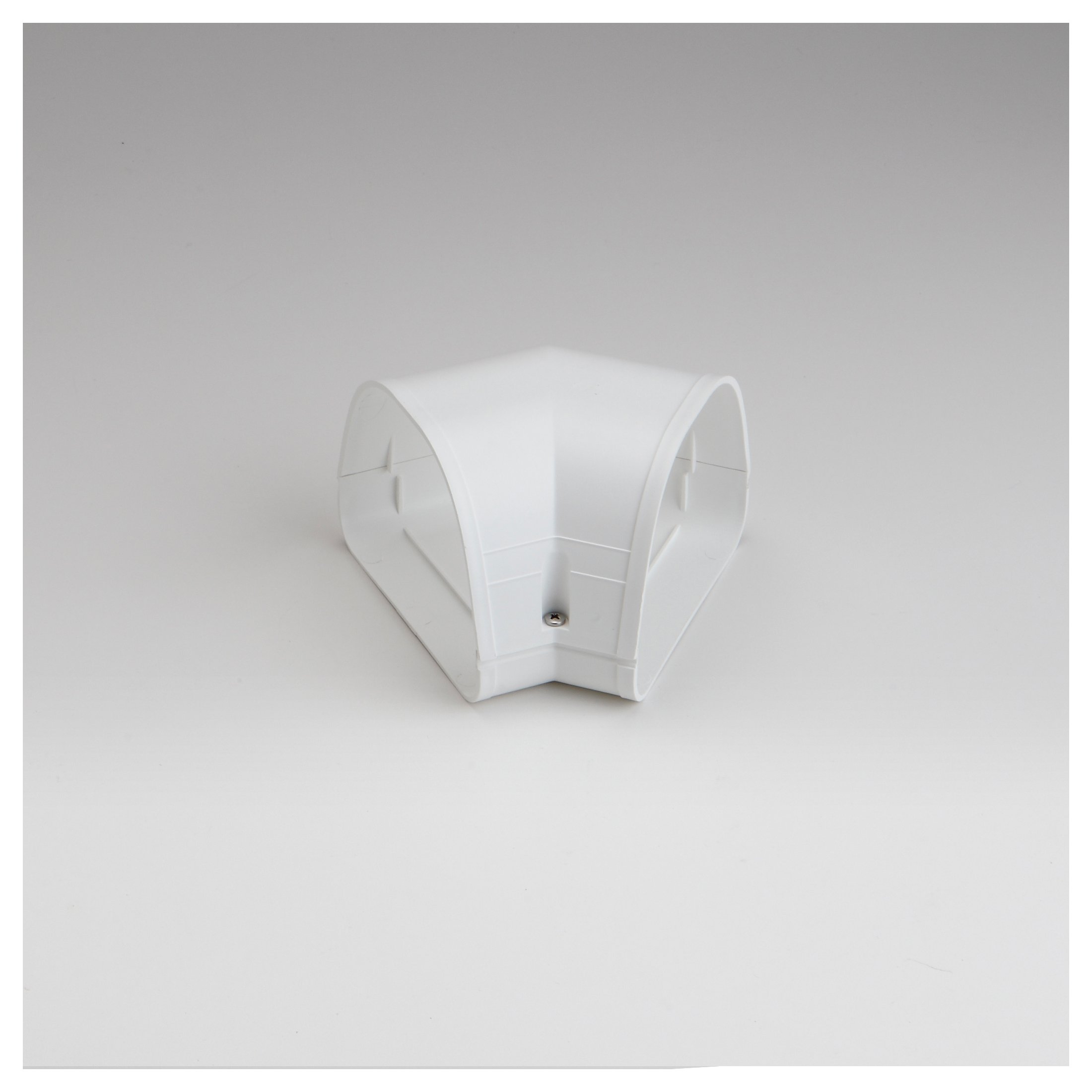 84112 - Fortress Lineset Covers 4.5" 45° Flat Ell, White 122