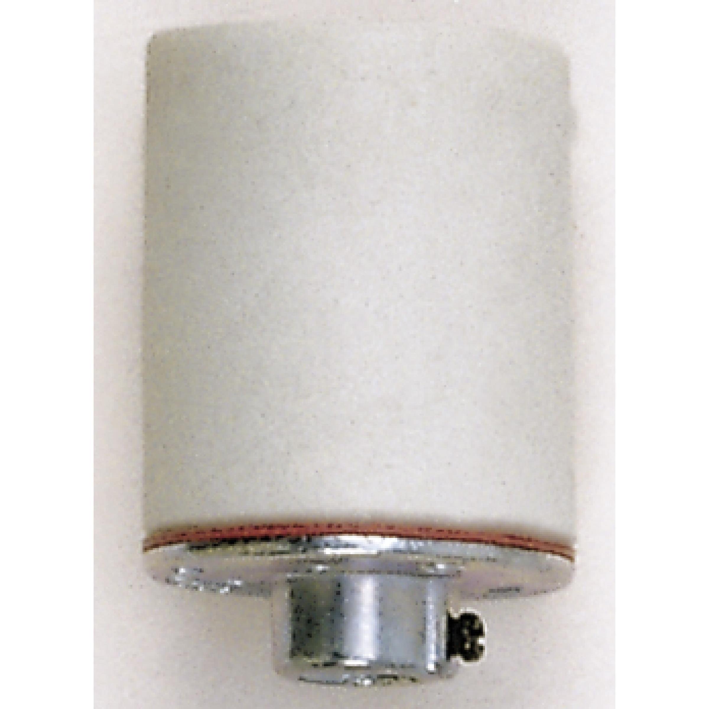 90/409 - Keyless Porcelain Socket With 1/8 IPS Metal Cap - Glazed - 660W - 250V - 200/10 Master