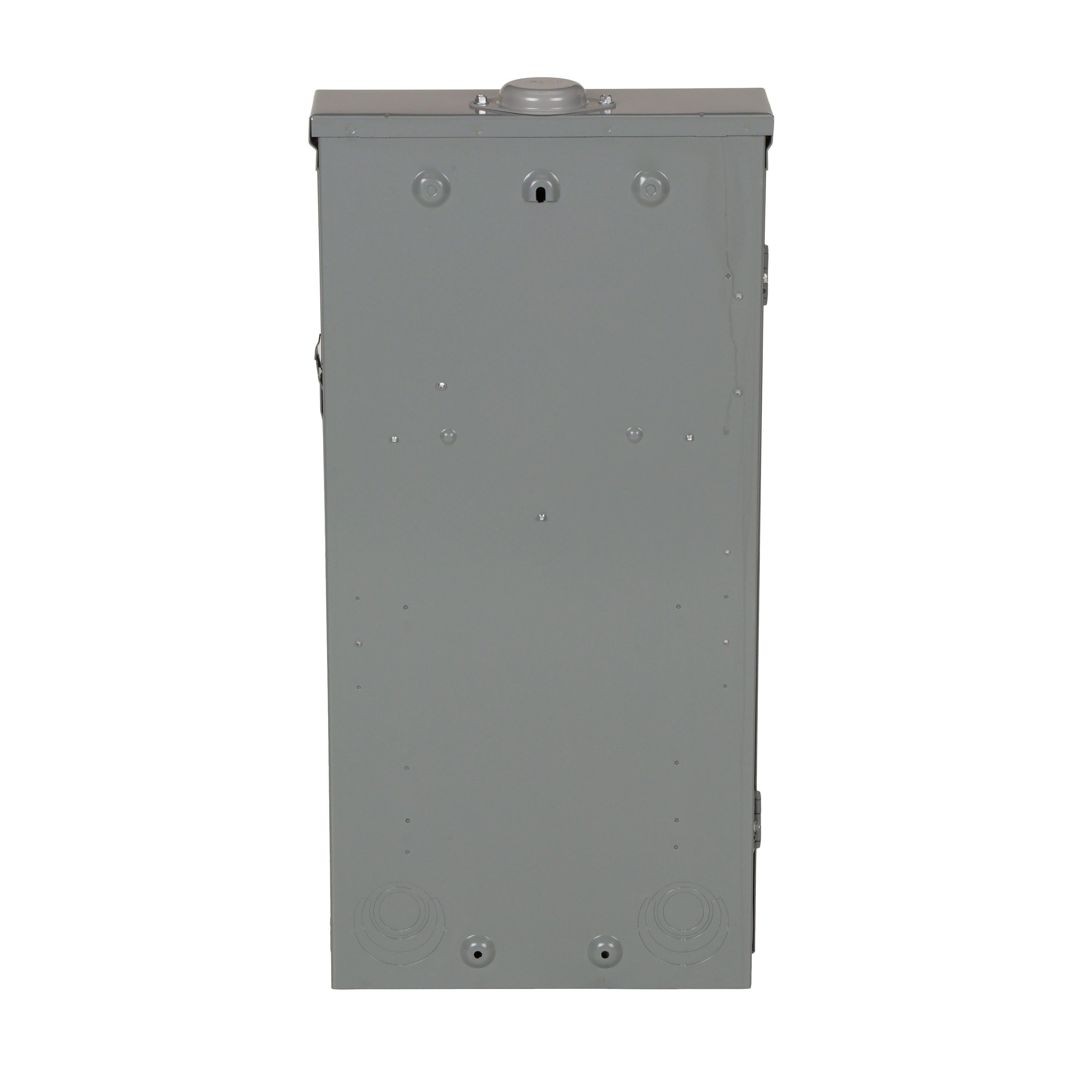 Picture of QO130M200PRB - Load center, QO, 1 phase, 30 spaces, 30 circuits, 200A convertible main breaker, PoN, NEMA3R