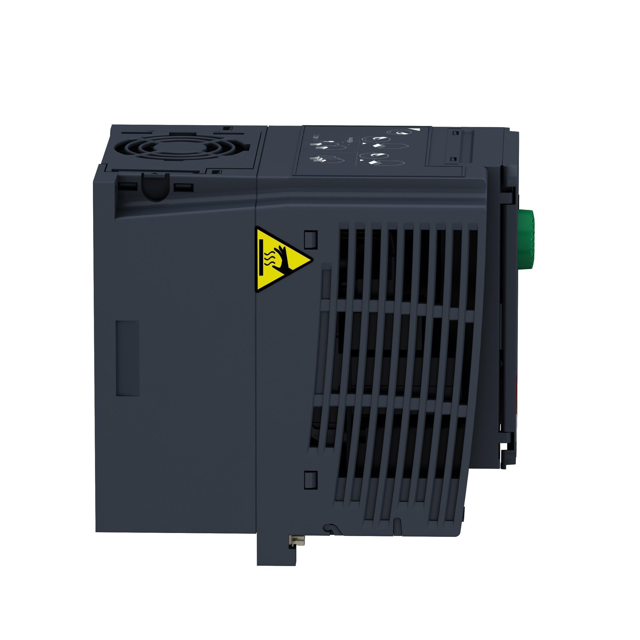 Picture of ATV320U15M2C - variable speed drive, Altivar Machine ATV320, 1.5kW, 200 to 240V, 1 phase, compact