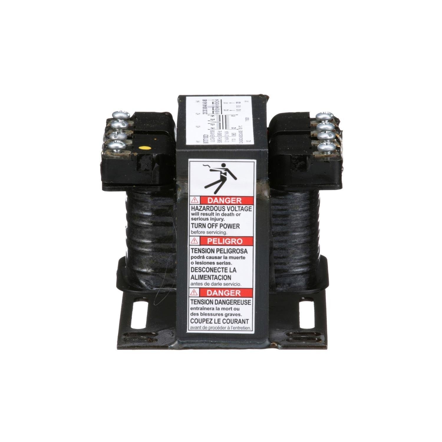Picture of 9070T100D1 - Transformer, Type T, industrial control, 100VA, 1 phase, 240x480V primary, 120V secondary, 55C rise