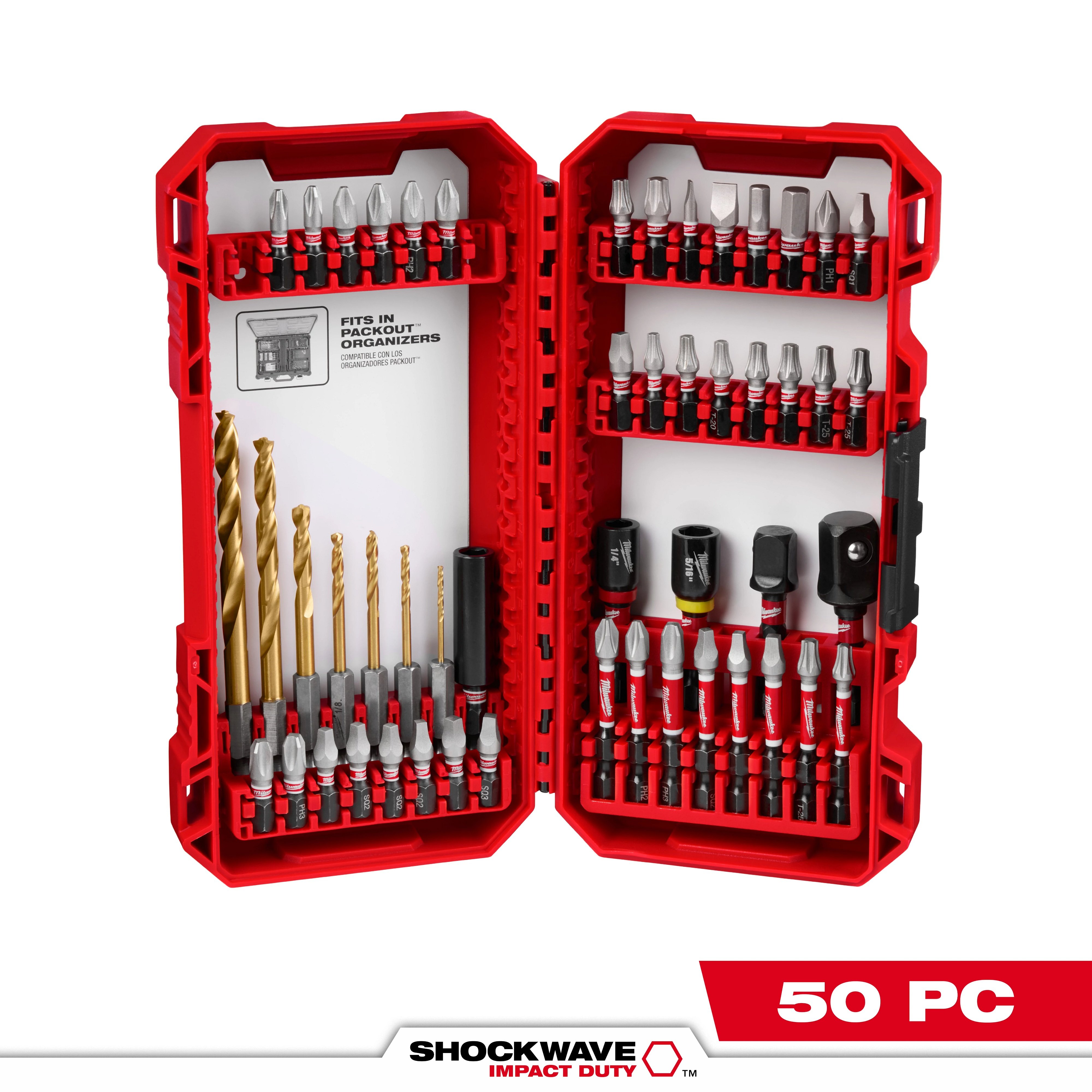 48-32-4013 - SHOCKWAVE Impact Duty™ Drill & Drive Set – 50PC