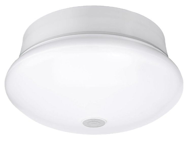ETI 54606342, Spin Light 7" Motion Sensing LED Flush Mount