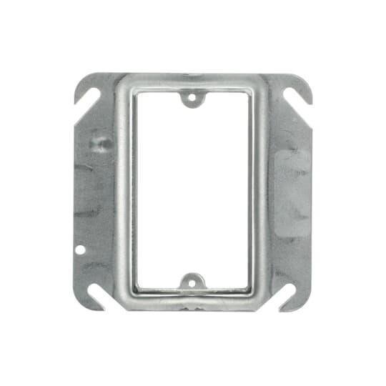 Picture of 52 C 15 - 4" Square 1D Single Gang Switch Ring