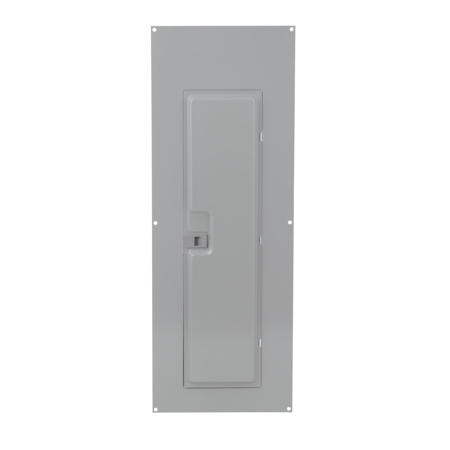 QOC342MQS - Replacement cover, QO, for 42 space load center with QDL main breaker, surface, gray