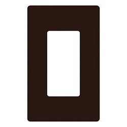 CW-1-BR - CLARO WALLPLATE 1 GNG BR