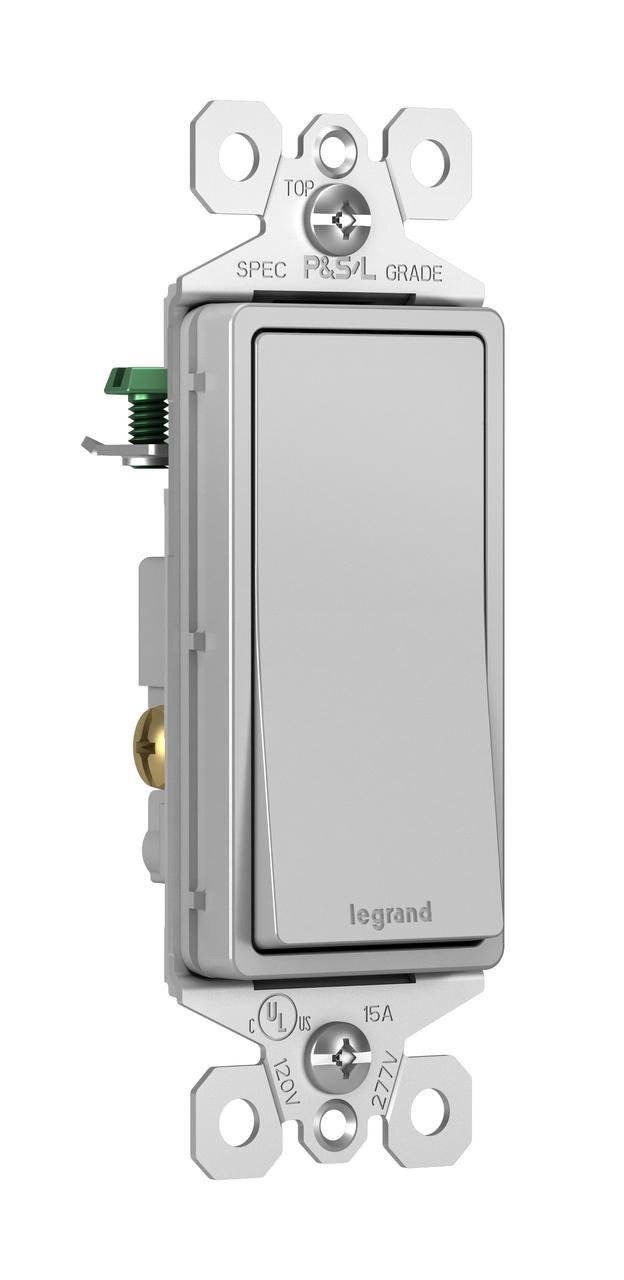 Picture of TM870-GRY - radiant® 15A Single-Pole Switch, Gray