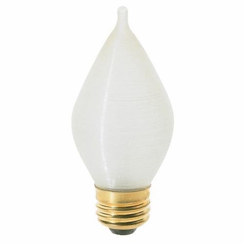 S3415 - 60 Watt C15 Incandescent - Spun White - 4000 Average rated hours - 606 Lumens - Medium base - 120 Volt