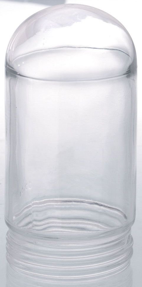 50/919 - Clear Glass Jelly Jar - 3.34 inch Diameter - 3-11/64 inch Screw Fitter - 6-15/16 inch Height