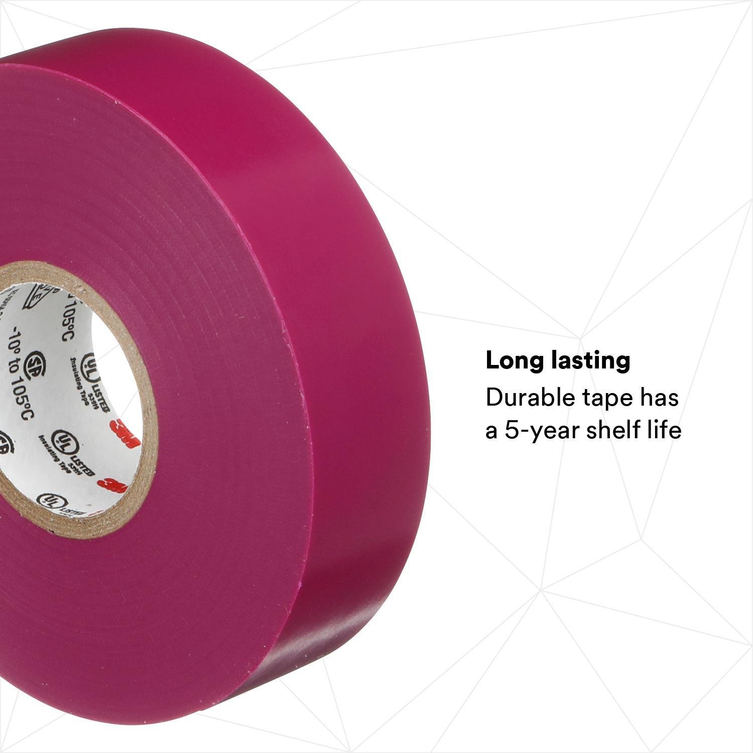 Picture of 35-VIOLET-3/4X66FT - 3M 35-Violet-3/4 Vinyl Color Coding Tape 3/4" x 66'