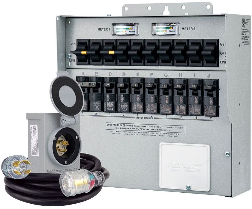 310CRK - 10 Circuit Transfer Switch Kit