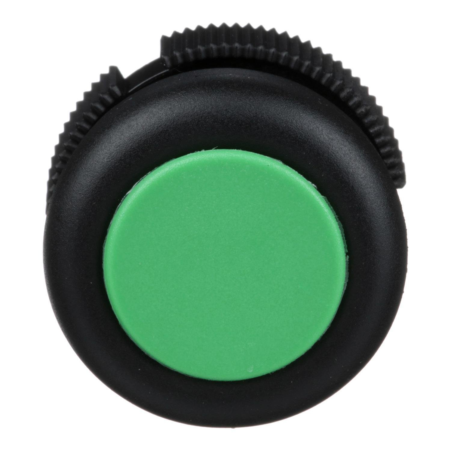 XACA9413 - Harmony, round head for push button, spring return, green, booted