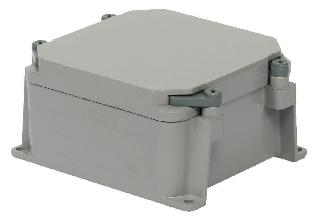 277002 - JBX552 5"x5"x2" PVC JUNCTION BOX GREY SCEPTER JBOX